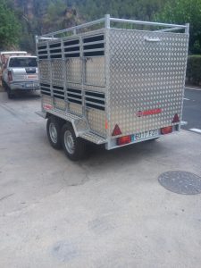 remolque perro realas aluminio