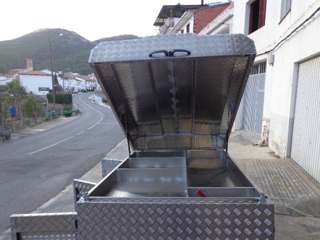 Photo remolque perros caza