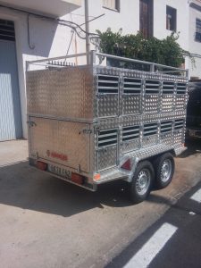 remolque perro realas aluminio