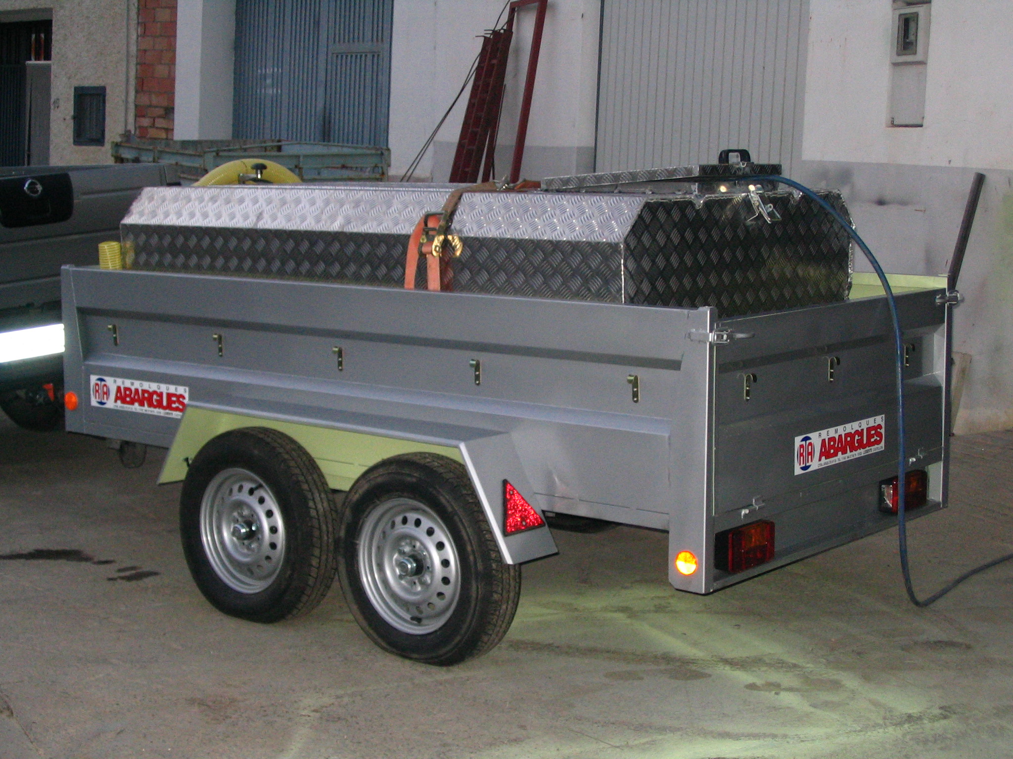 REDMI 10C 18367 remolque carga hierro 2 ejes