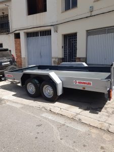 Remolque porta vehículos